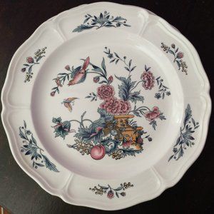 Vtg Wedgwood Williamsburg Potpourri Dinner Plate